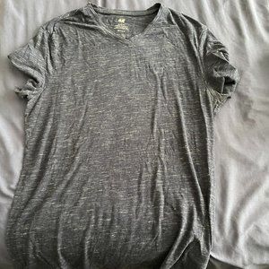 Men's H&M Heathered Blue Shirt